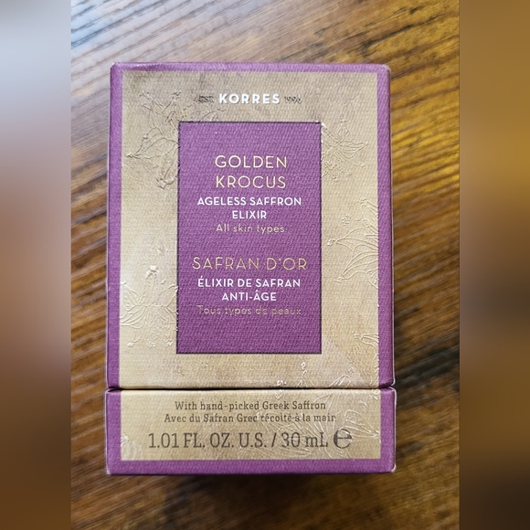 Korres Golden Krocus Ageless Saffron Elixir - Picture 1 of 4